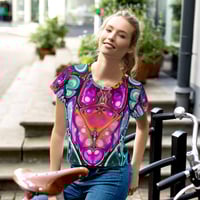 All-Over Print Crop Tee