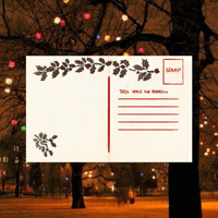 Image 3 of Pre order ! LGBT Riso Christmas cards 