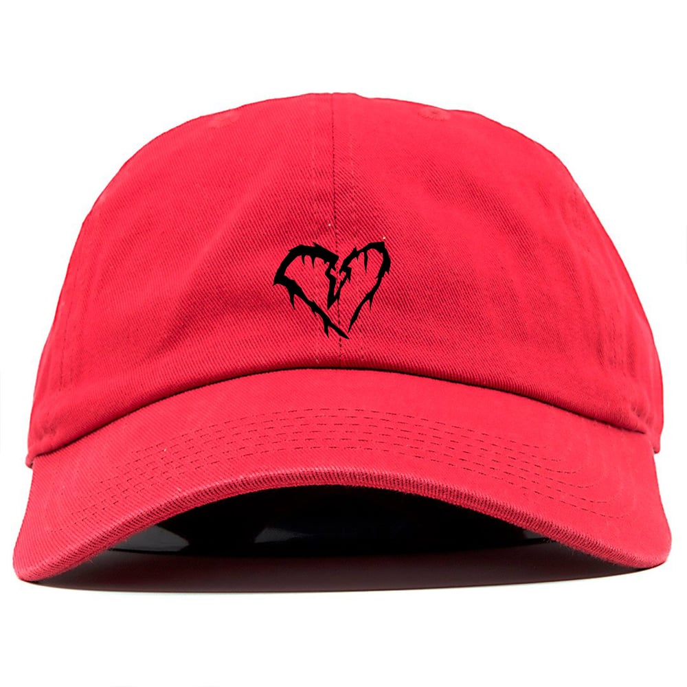 Image of Red Broken Heart Hat