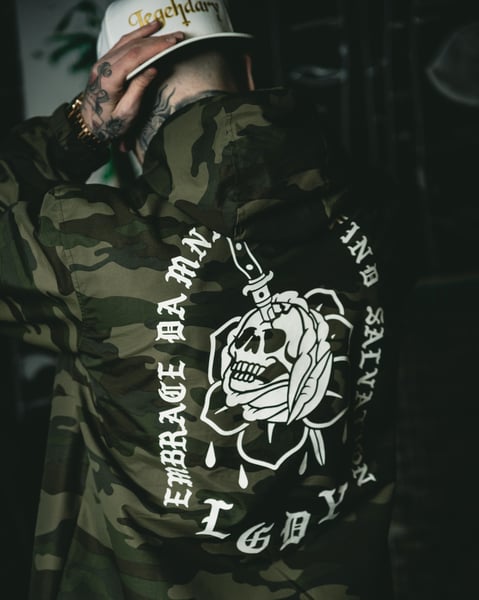 Image of Camo Windbreaker