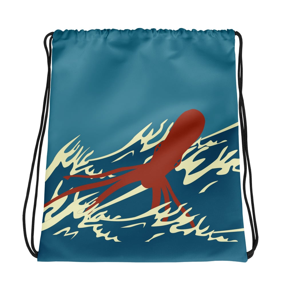 Image of Kraken Drawstring Bag
