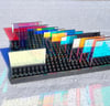 Size #3a dichroic borosilicate glass 11 squares 2"×2" A grade  