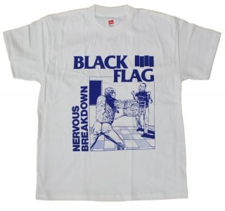 Image of BLACK FLAG NERVOUS T