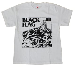 Image of BLACK FLAG SIX PACK T