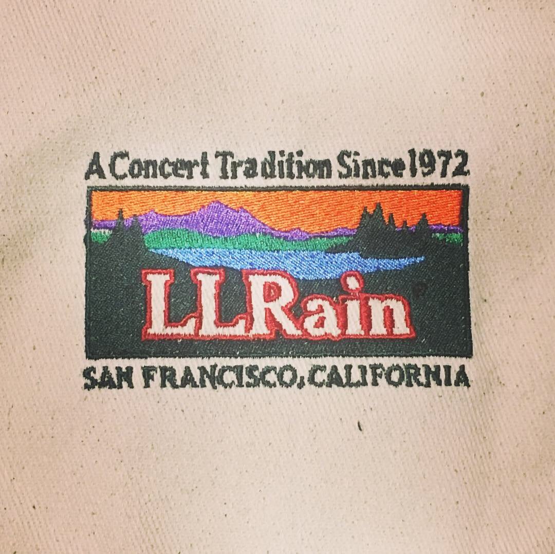 LL Rain Embroidered Tote Bags!!