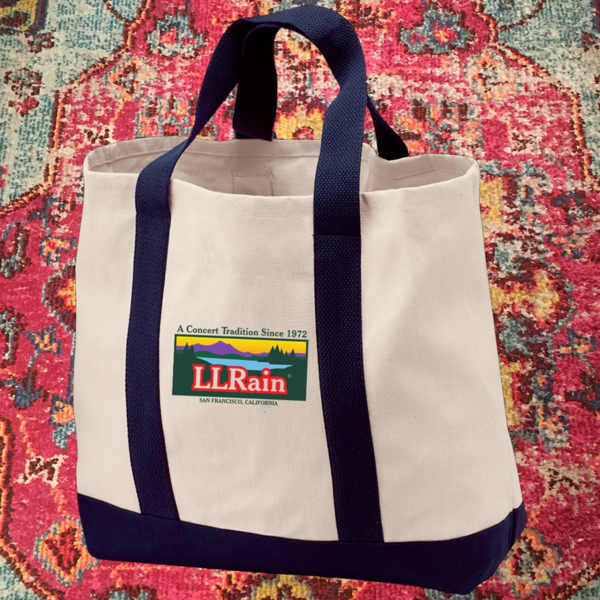 LL Rain Embroidered Tote Bags!!