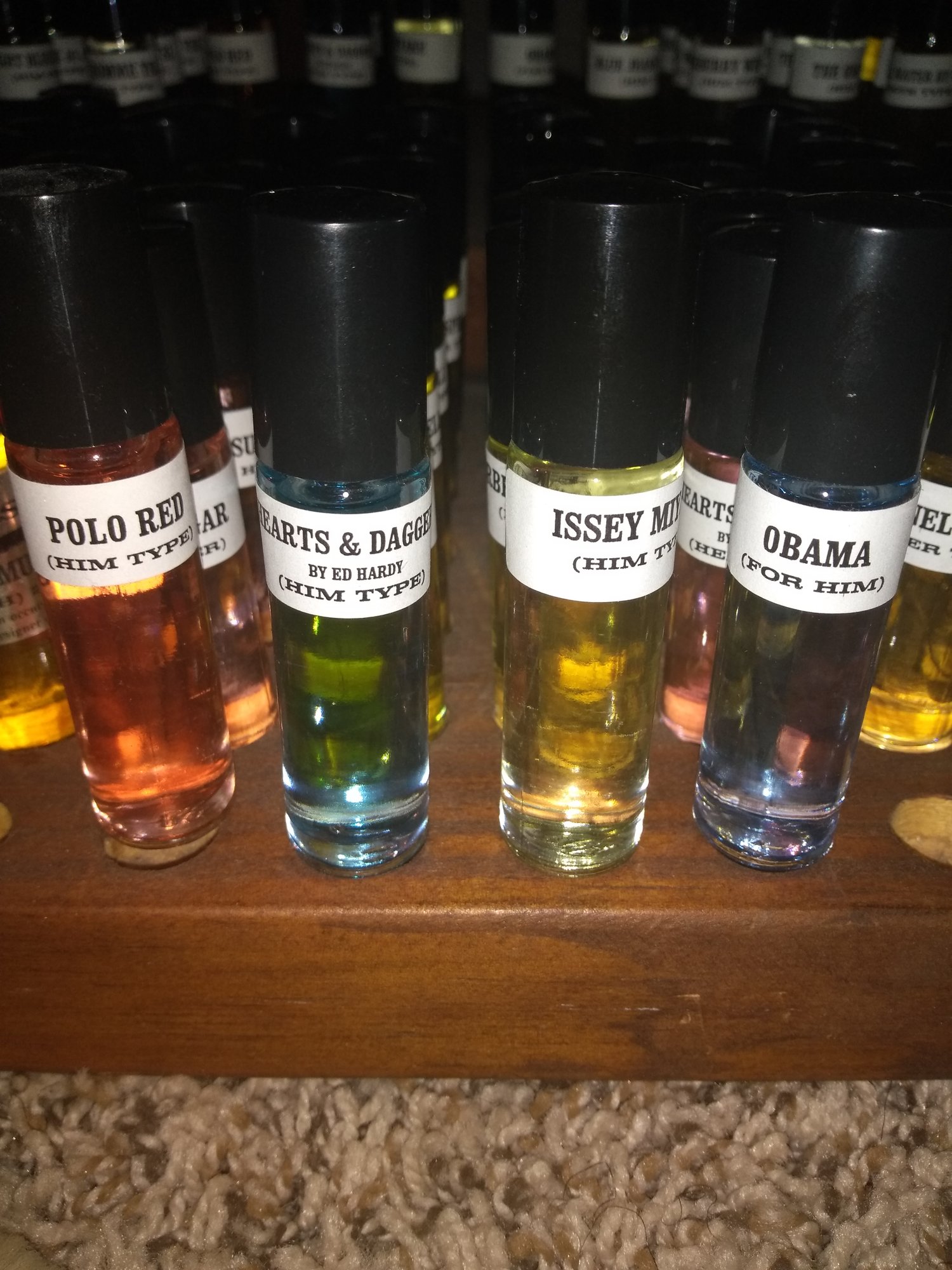 Image of Cologne Body Oils for Men