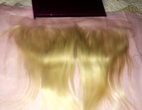 Image 1 of 13X4 Straight Blonde Frontal 