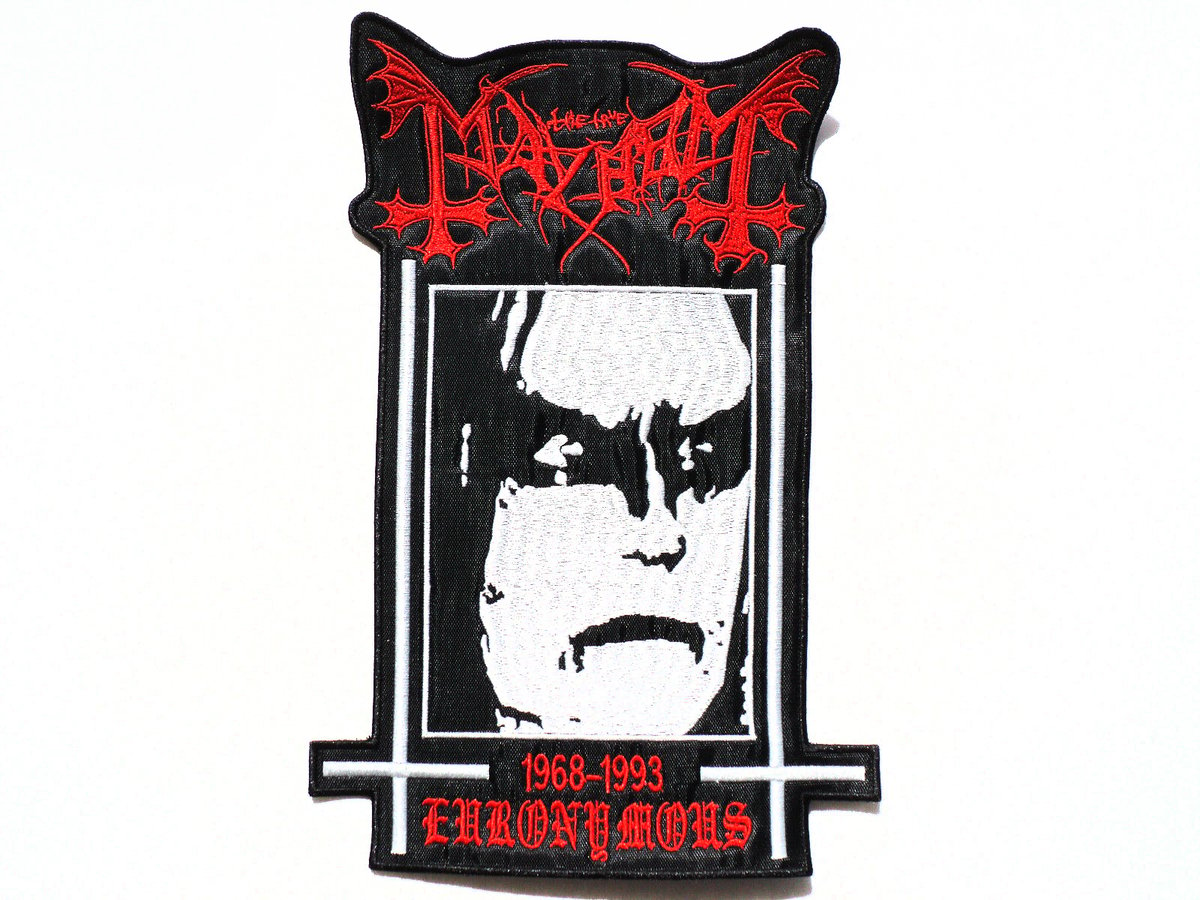 MAYHEM - Dead --- Embroidered Patch