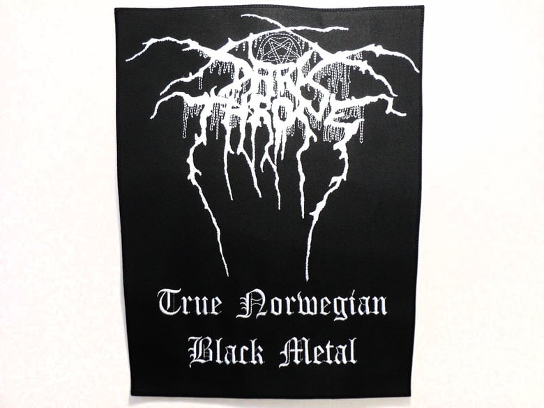 Image of Darkthrone Embroidered Back Patch