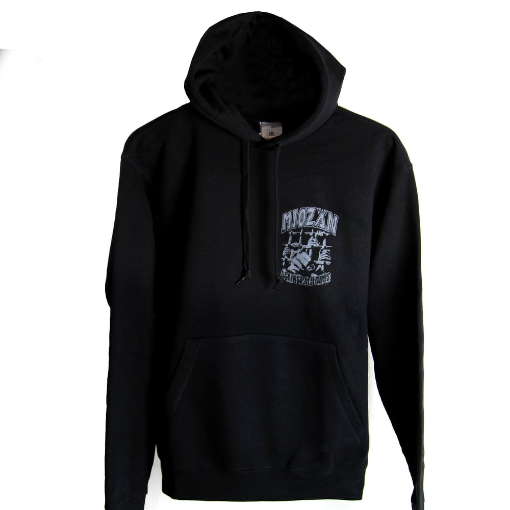 Against All Odds Hoodie Miozan Hardcore Merch Shop