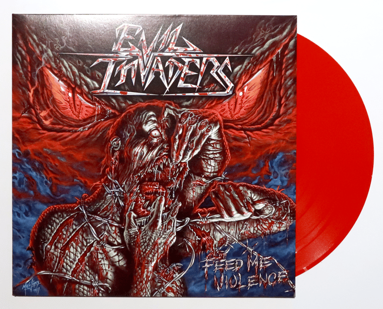 Image of Feed me Violence - Red vinyl / Limited to 150 copies!