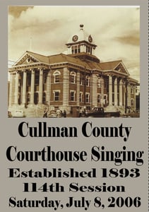 Image of Cullman County Courthouse Singing 114th Session Saturday, July 8, 2006 - DVD
