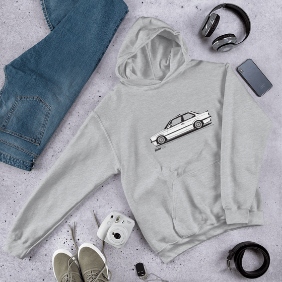 Image of E30 Classic Hoodie- Heather Gray