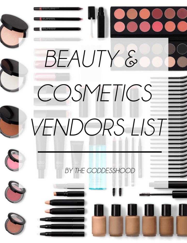 Image of BEAUTY & COSMETICS VENDORS LIST