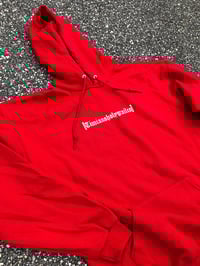 Image 2 of [STAPLE LOGO HOODIE RED]