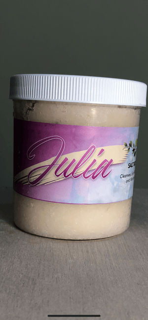 Julia Salt Body Scrub The Mother Nature Collection