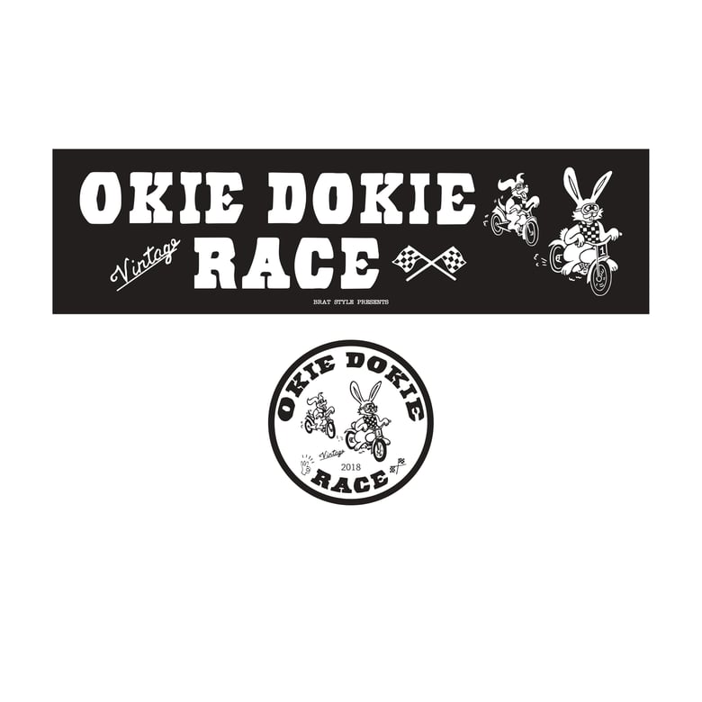 Image of OKIE DOKIE STICKER SET