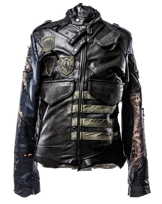 Image of Junker Designs Men's Leather Officer's Jacket