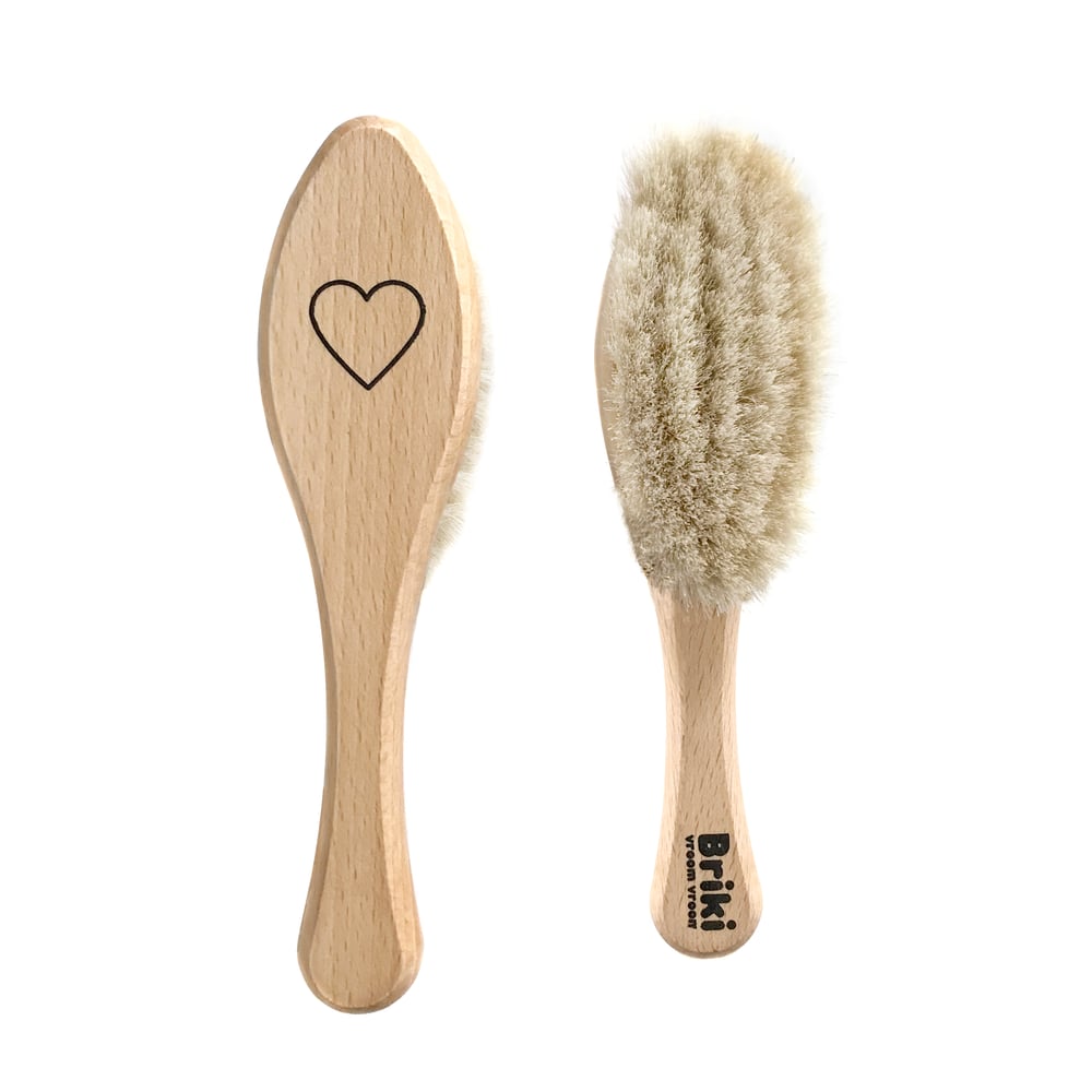 Image of Brosse à cheveux Coeur