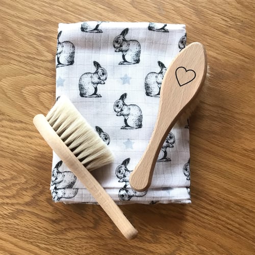 Image of Brosse à cheveux Coeur