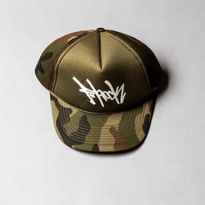 Image of F-Rock Hand Tag Trucker Hats