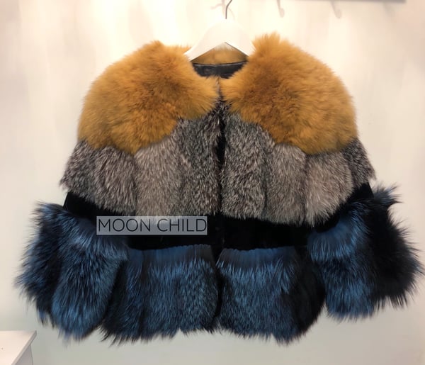 Image of Gia Fox Fur Coat 