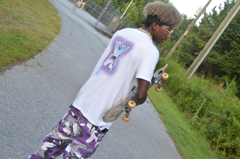 Image of White (Storm) Unkxwn Tee | 2018 summer collection