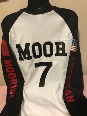 Image of Moorish Letterman shirt