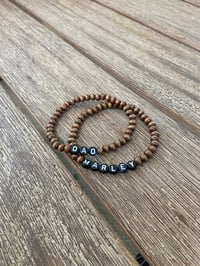 Image 4 of Dad Personalized Bracelets