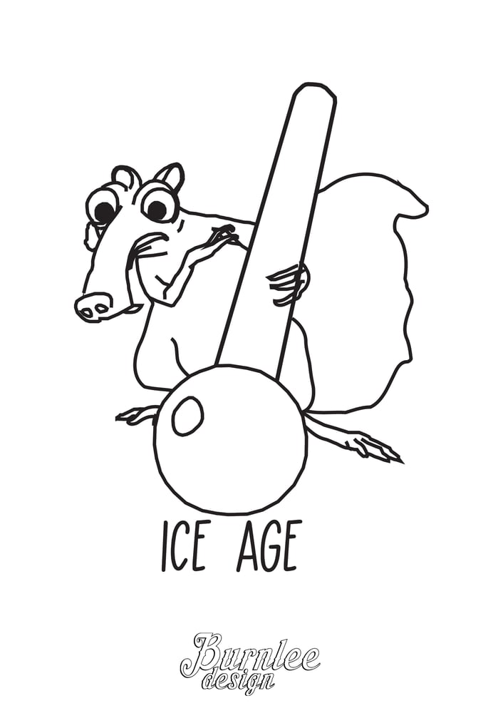 Image of Ice Age Print
