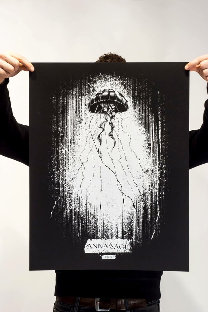 Image of ANNA SAGE Jellyfish poster