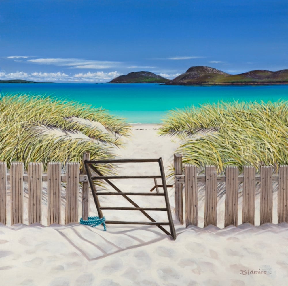 Image of Vatersay gate ALL SIZES giclee print