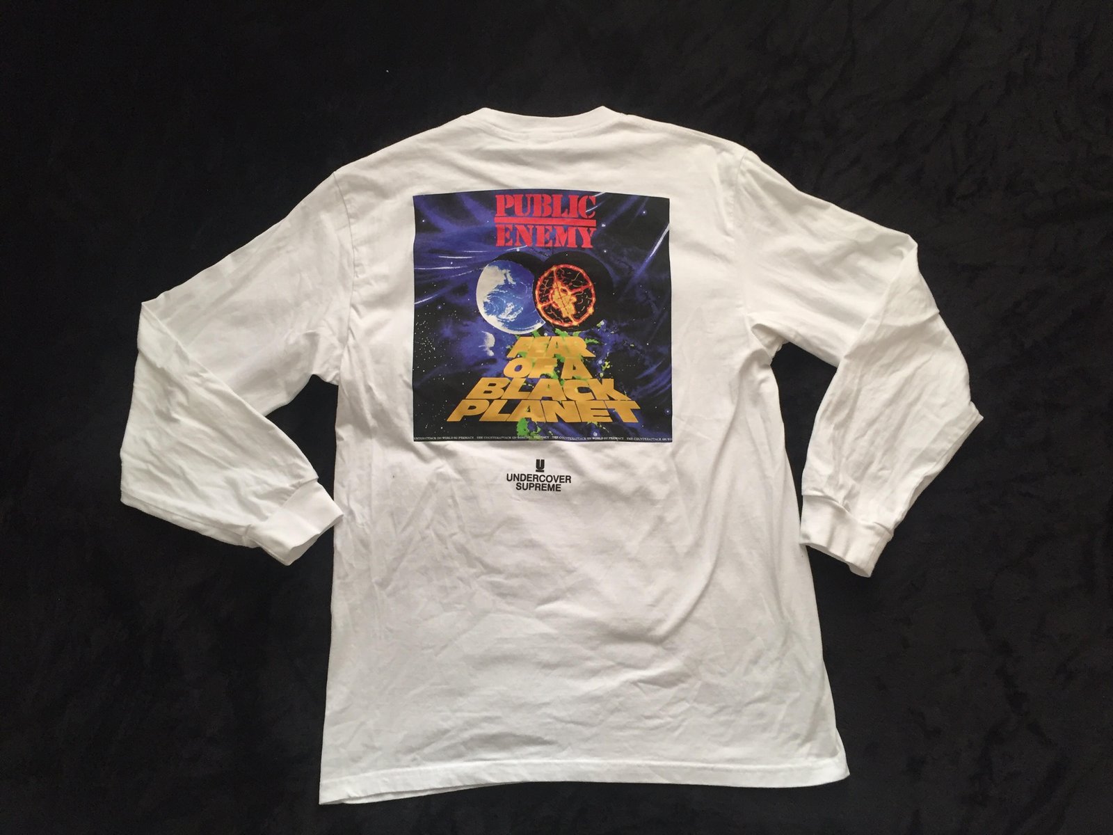 Supreme public sale enemy long sleeve