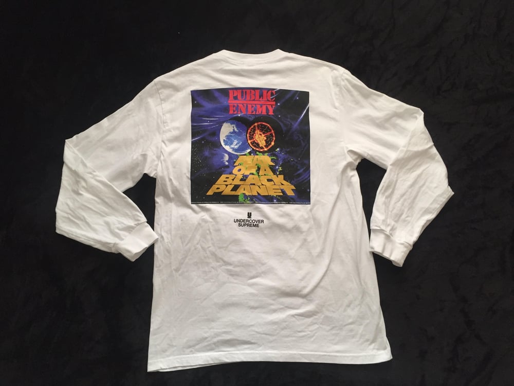 Image of SUPREME & UNDERCOVER/Public Enemy Counterattack Longsleeve T-Shirt [Size L]