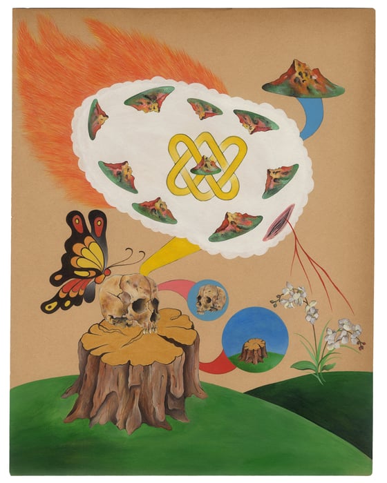 Image of INTO THE MOUNTAIN I PRINT