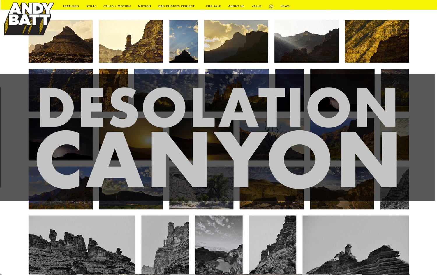 Image of 30" x 40" Desolation Canyon—Archival Inkjet Print