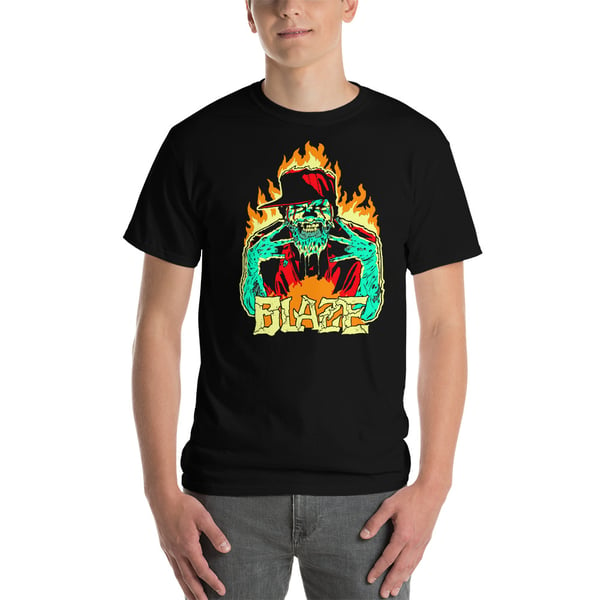 Image of Blaze Fiery Dead Man Shirt