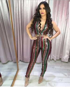 Image of Show Stopper Sequins Jumpsuit 