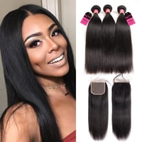 Brazilian Straight Unprocessed Bundle Set