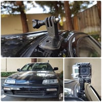 Image 1 of Honda CRX Antenna GoPro Mounting Plate (+ Civic hatch)