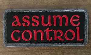 Image of Assume Control patch