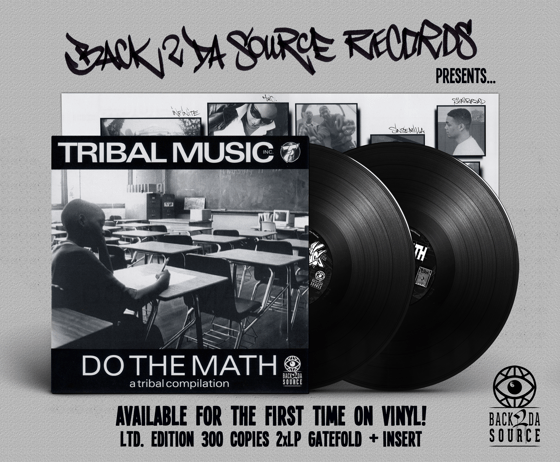 Image of Do The Math (A Tribal Compilation) 2xLP Gatefold edition (PRE ORDER NOW!)