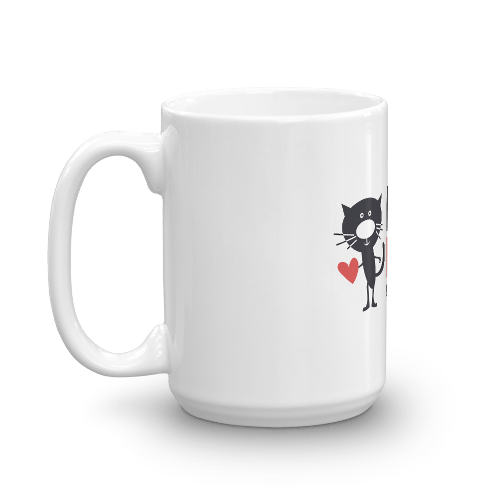 Image of Coffee?! Kitten Rescue White Glossy Mug