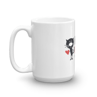 Image 4 of Coffee?! Kitten Rescue White Glossy Mug