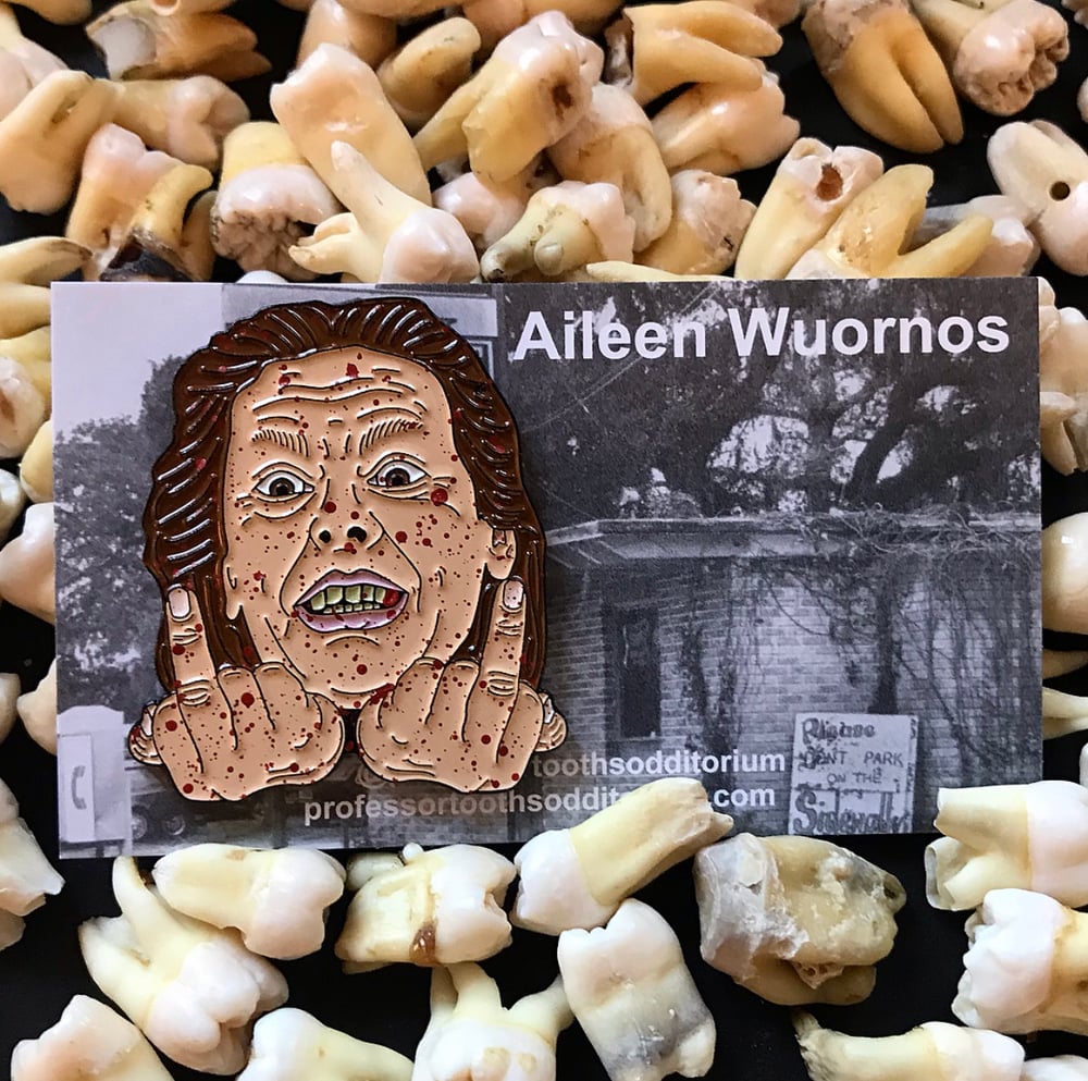 Image of Serial Killer Aileen Wuornos Soft Enamel Pin