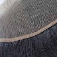 Image 4 of Raw Indian Straight Hair Frontal 13*5