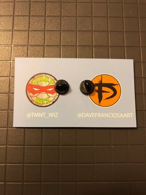 Image of **B PIN** 2” Turtle Blimp Soft Enamel Pin (GID)