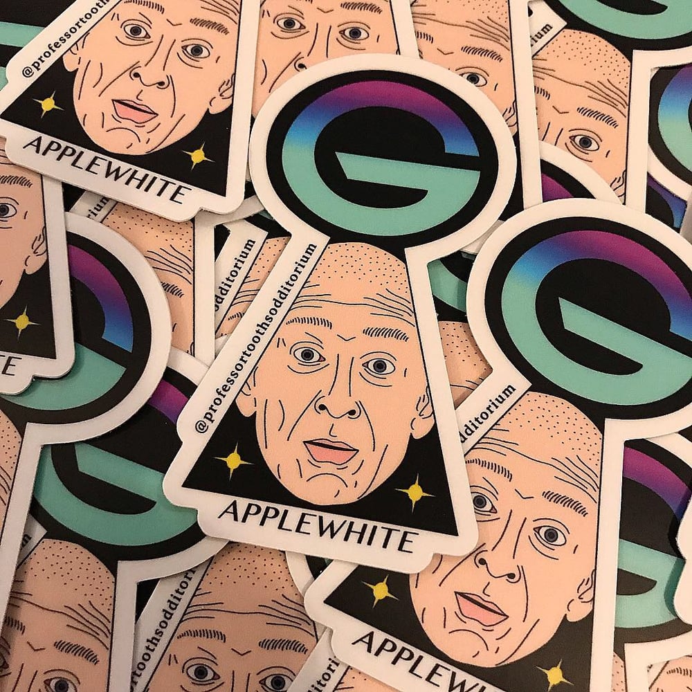 Image of Marshall Applewhite Vinyl Sticker