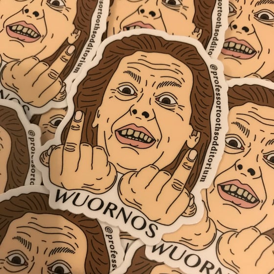 Image of Aileen Wuornos Vinyl Sticker